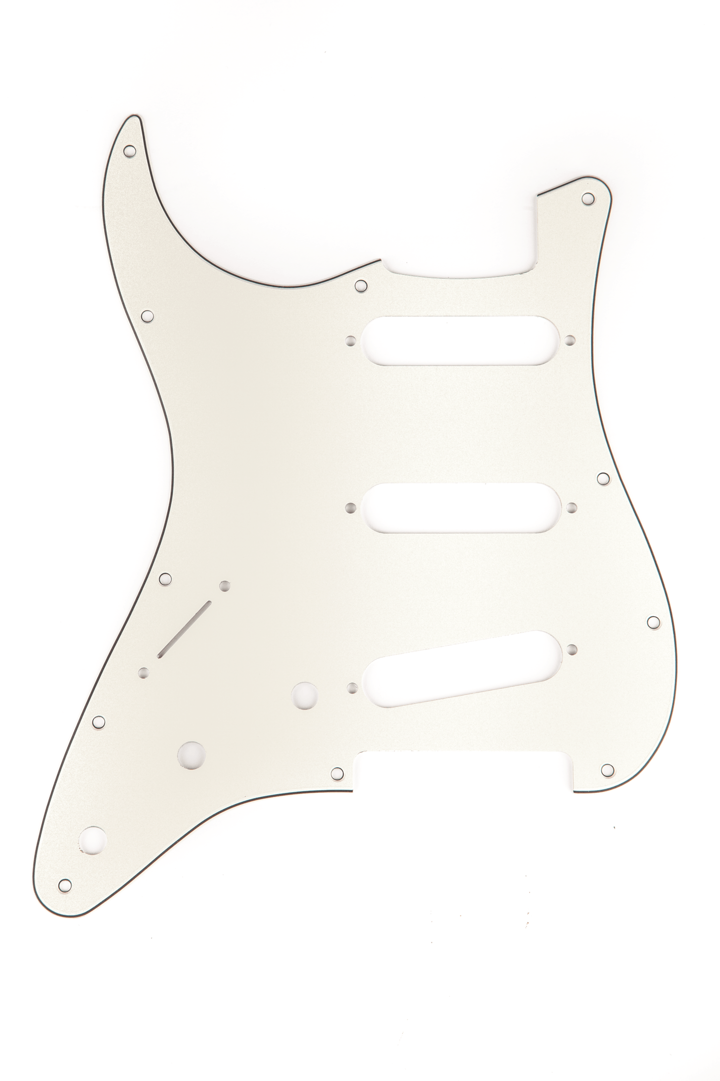 11-Hole Modern Stratocaster® Left Hand S/S/S Pickguards