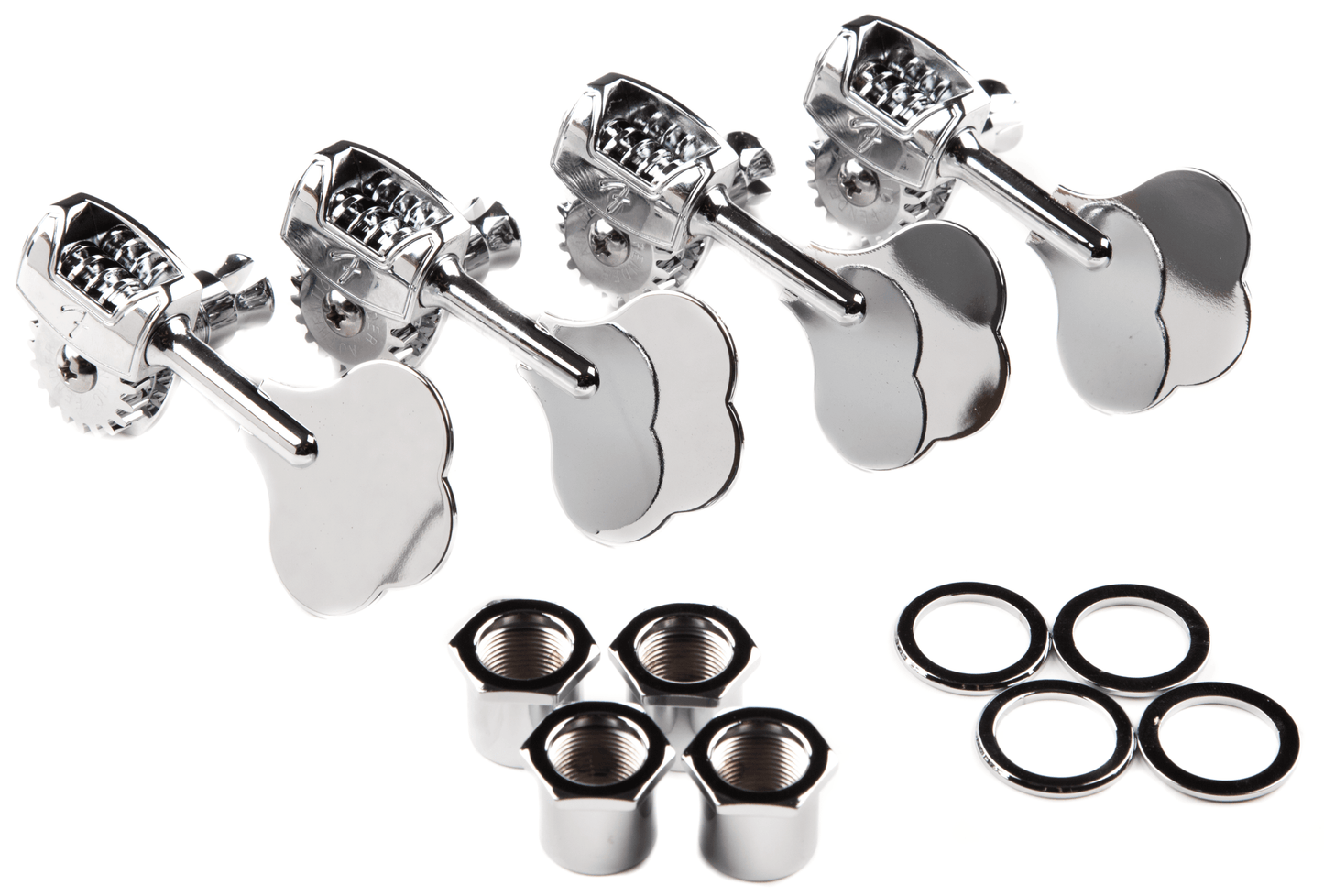 Deluxe "F" Stamp Bass Tuning Machine Set