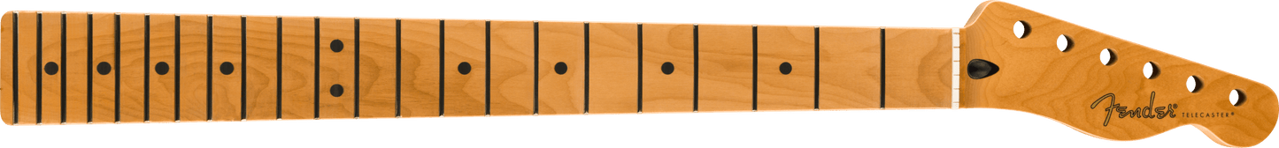 Satin Roasted Maple Fat Telecaster® Neck, 22 Medium Jumbo Frets, 9.5", U Shape