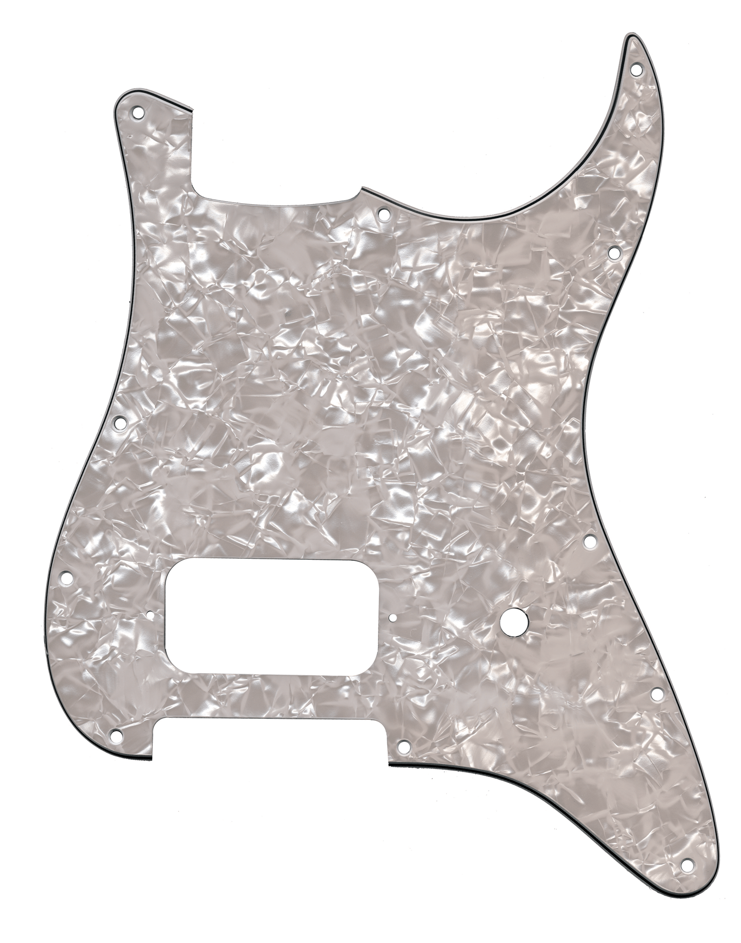11-Hole Modern-Style Stratocaster Single Humbucking Pickguards