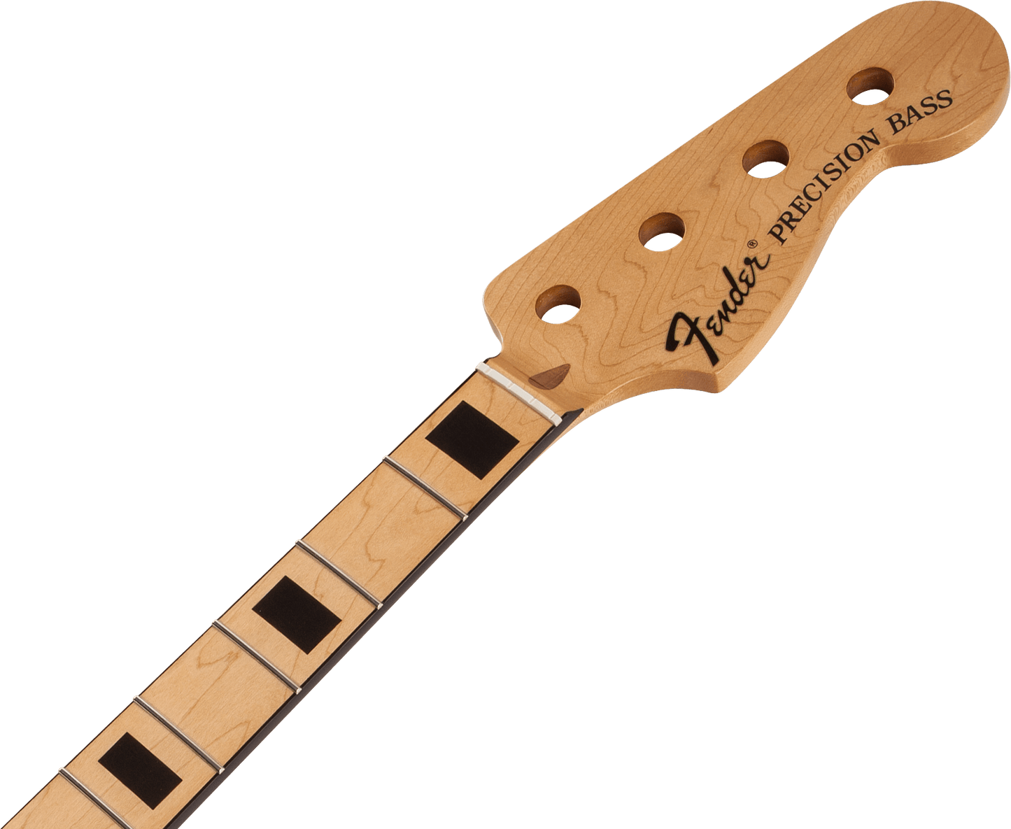 Precision Bass® Neck, 20 Medium Jumbo Frets, Block Inlay - Maple