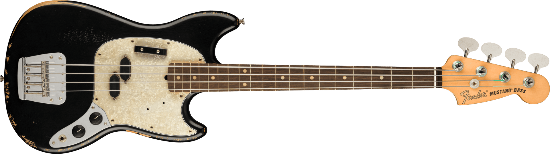 ベース Fender JMJ Road Worn Mustang Bass JMJ Road Worn® Mustang® Bass – Fender