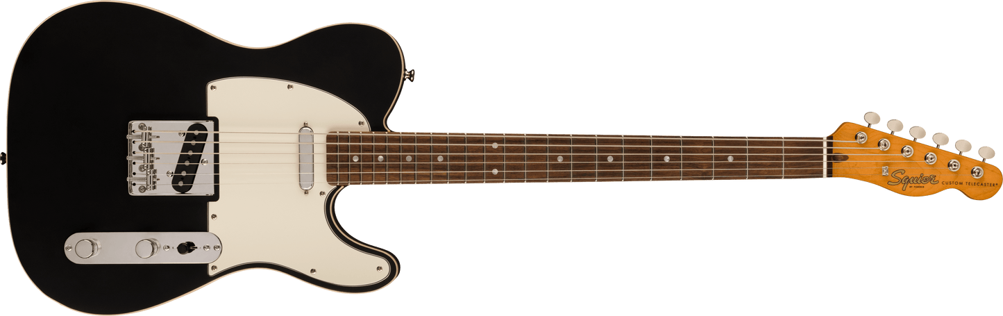 Limited Edition Classic Vibe Baritone Custom Telecaster®, Satin Black