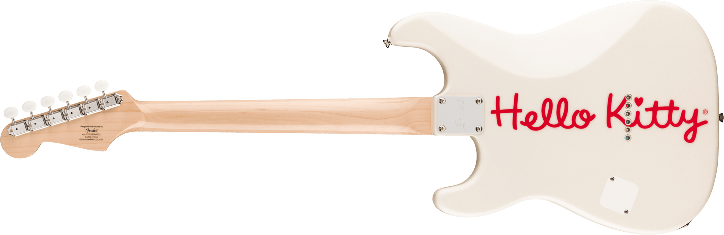 Fender® x Hello Kitty® White Stratocaster®
