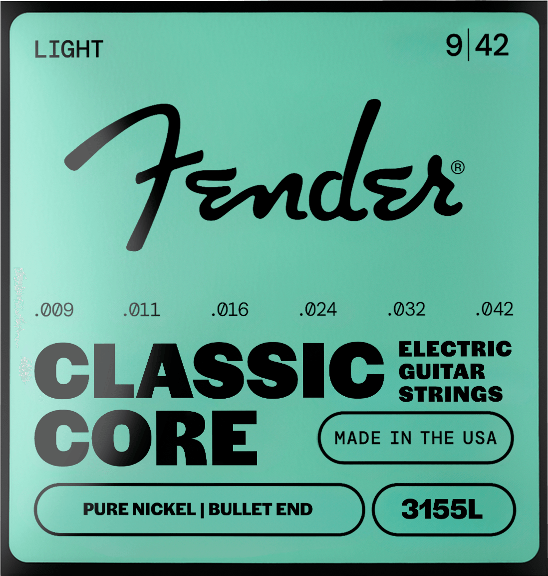 Classic Core Bullets™ 3155 Pure Nickel Guitar Strings