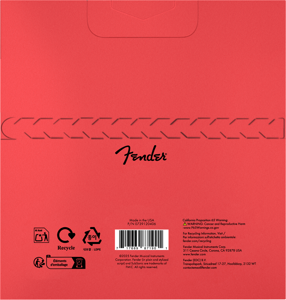 SubSonic™ 9120 Nylon Tapewound Bass strings