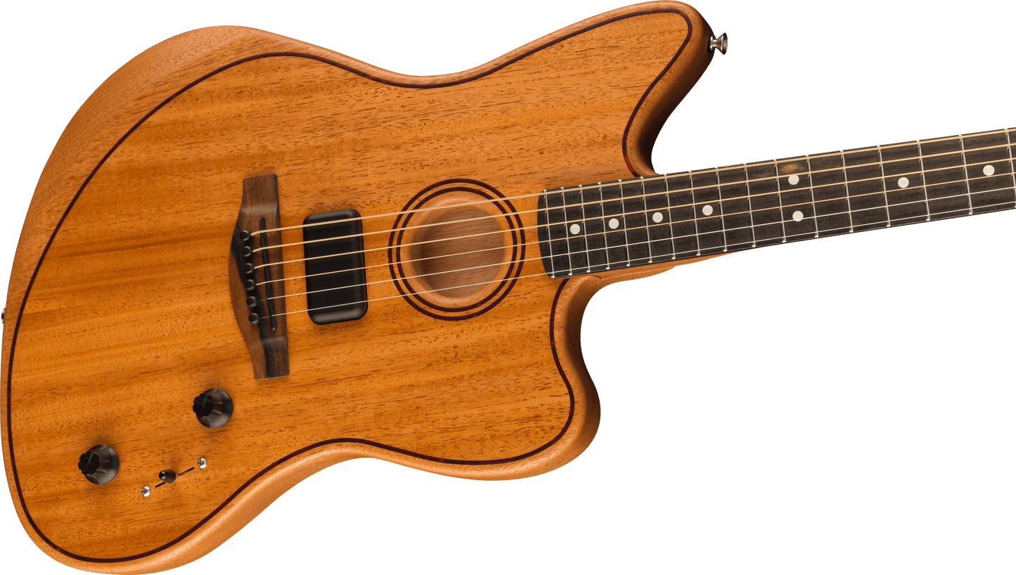 American Acoustasonic® Jazzmaster® All-Mahogany