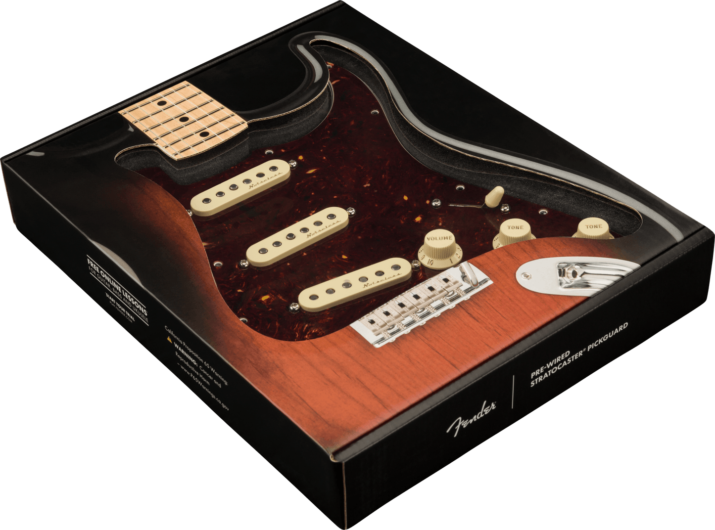 Pre-Wired Strat® Pickguard, Vintage Noiseless SSS