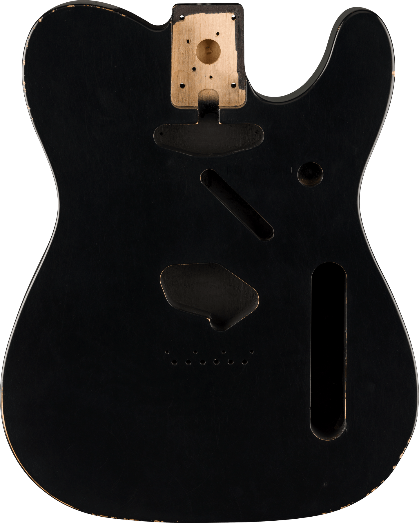 Road Worn® 50's Telecaster® SS Alder Body, Black