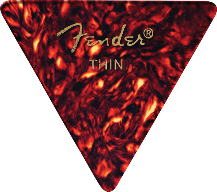 Classic Celluloid Picks, 355 Shape - 12 Pack