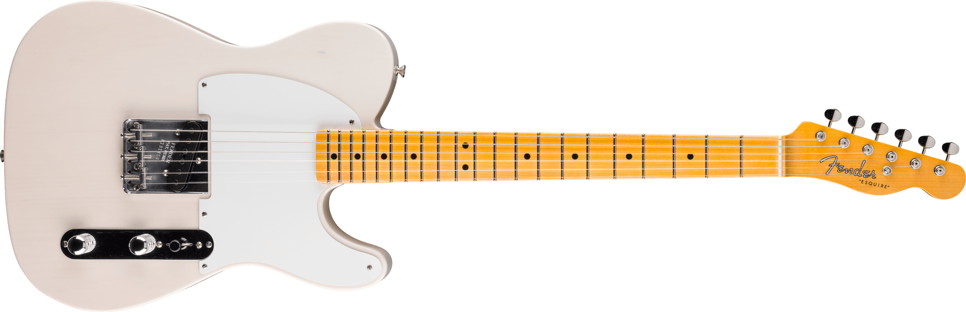 Vintage Custom 1950 Pine Esquire® Time Capsule Package – Fender